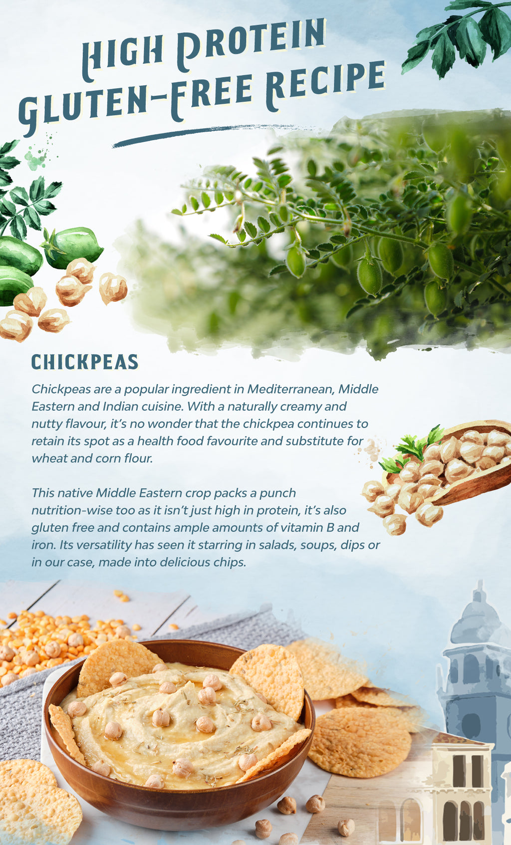 Original Chickpea & Lentil Chips (100g)