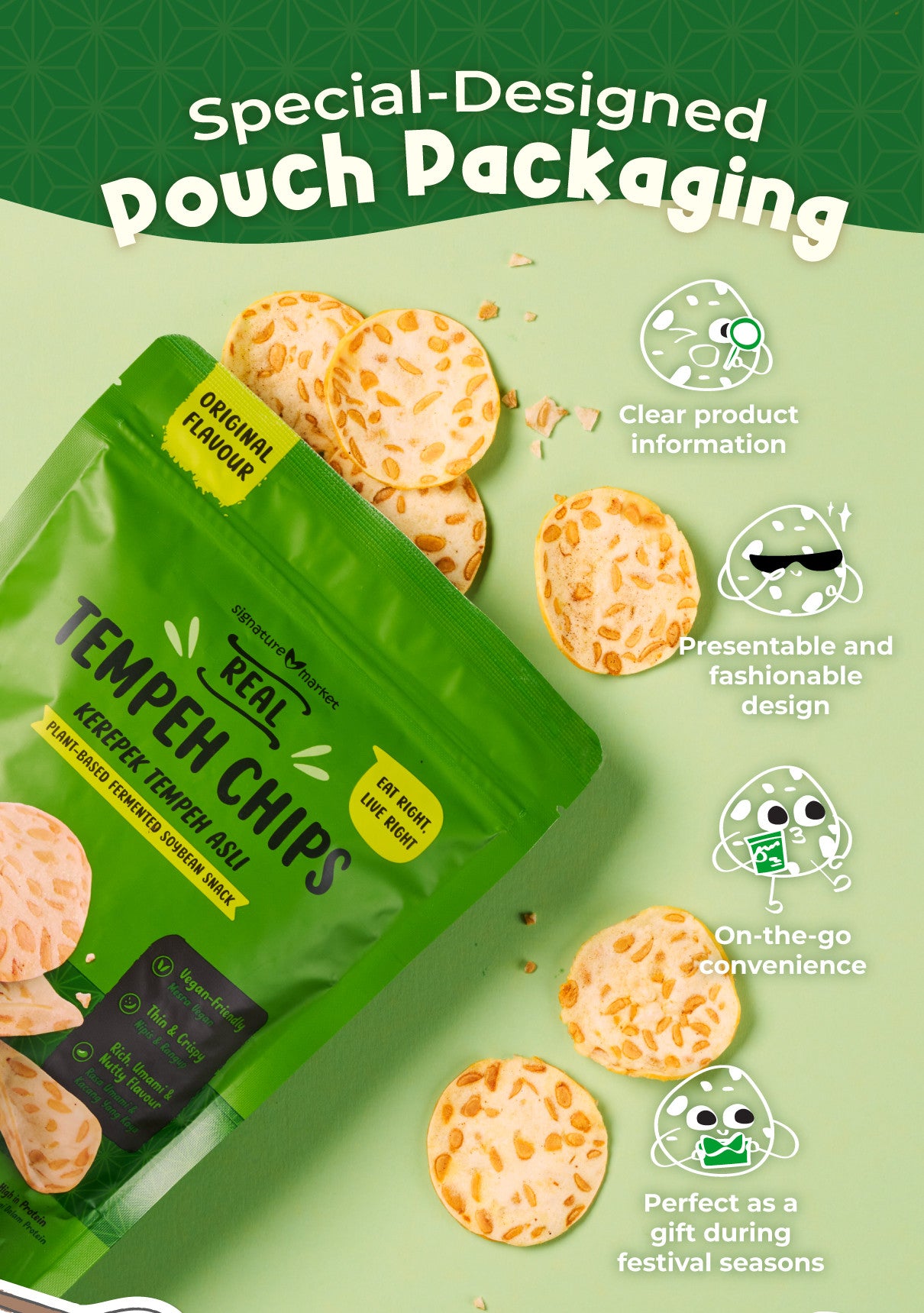 Real Tempeh Chips (100g)