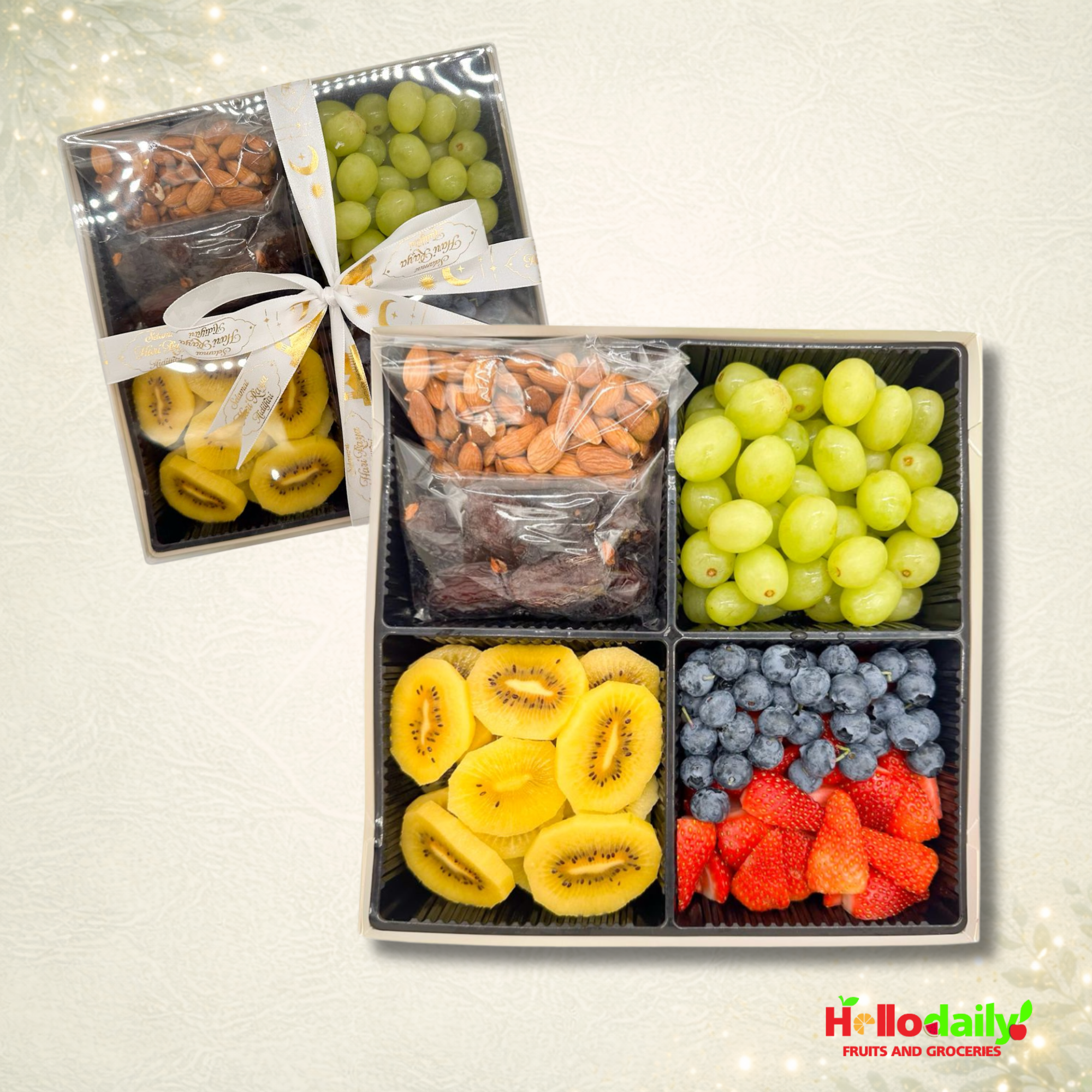 Raya Edition - Signature Grand Buka Puasa Fruit Platter Box (6–7 Pax)