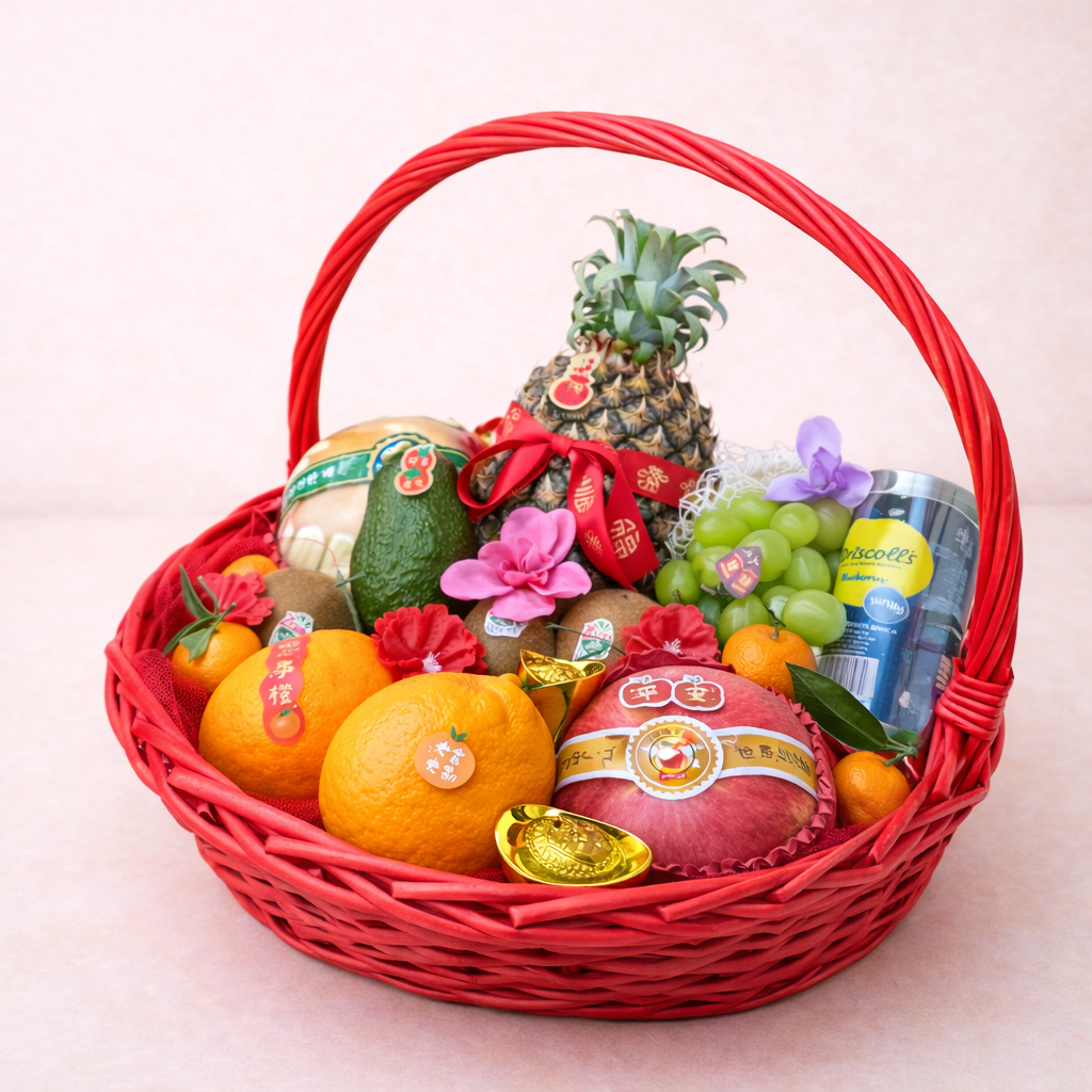 fruit hamper CNY