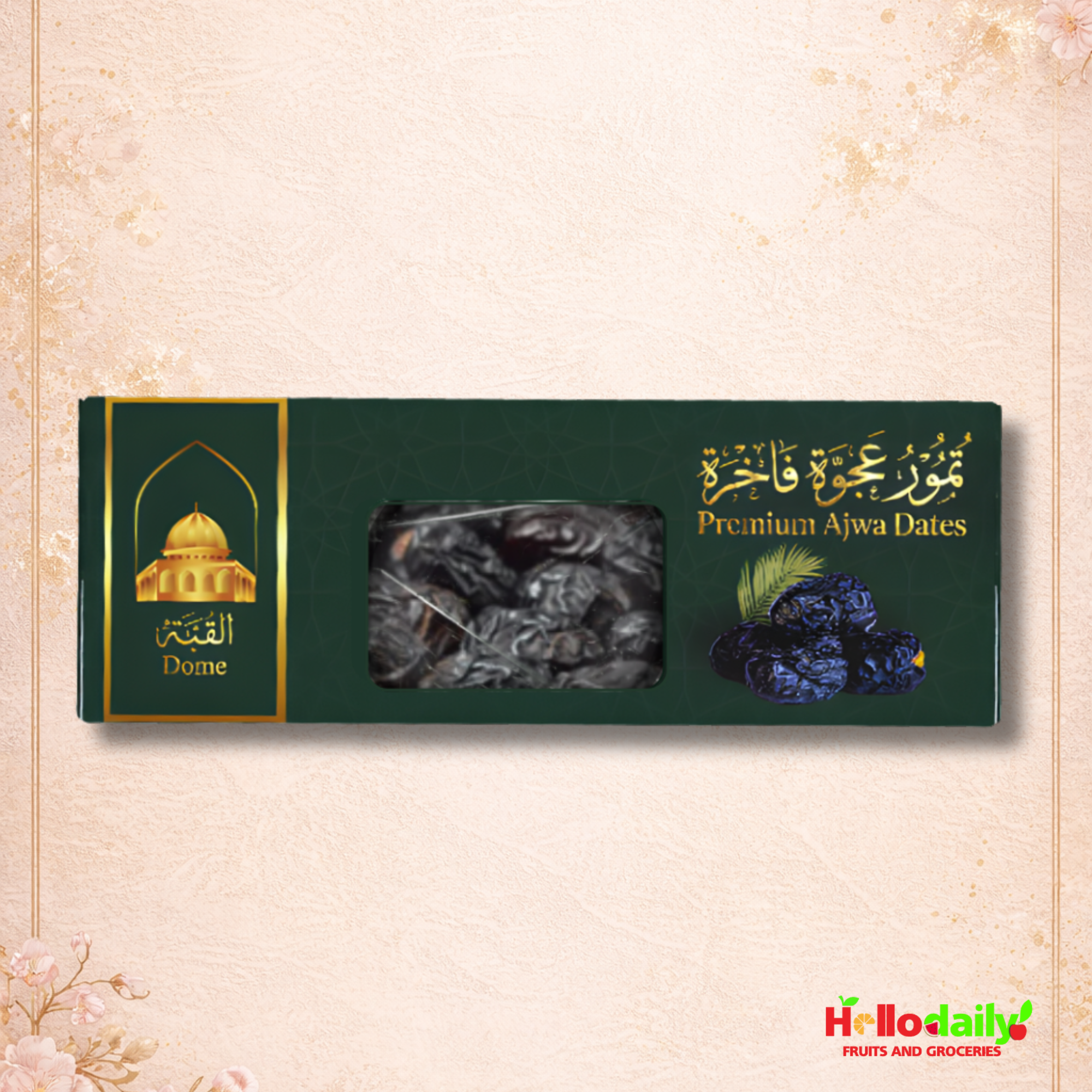 Premium Ajwa Dates (Kurma Ajwa Madinah) – Saudi Arabia 250g