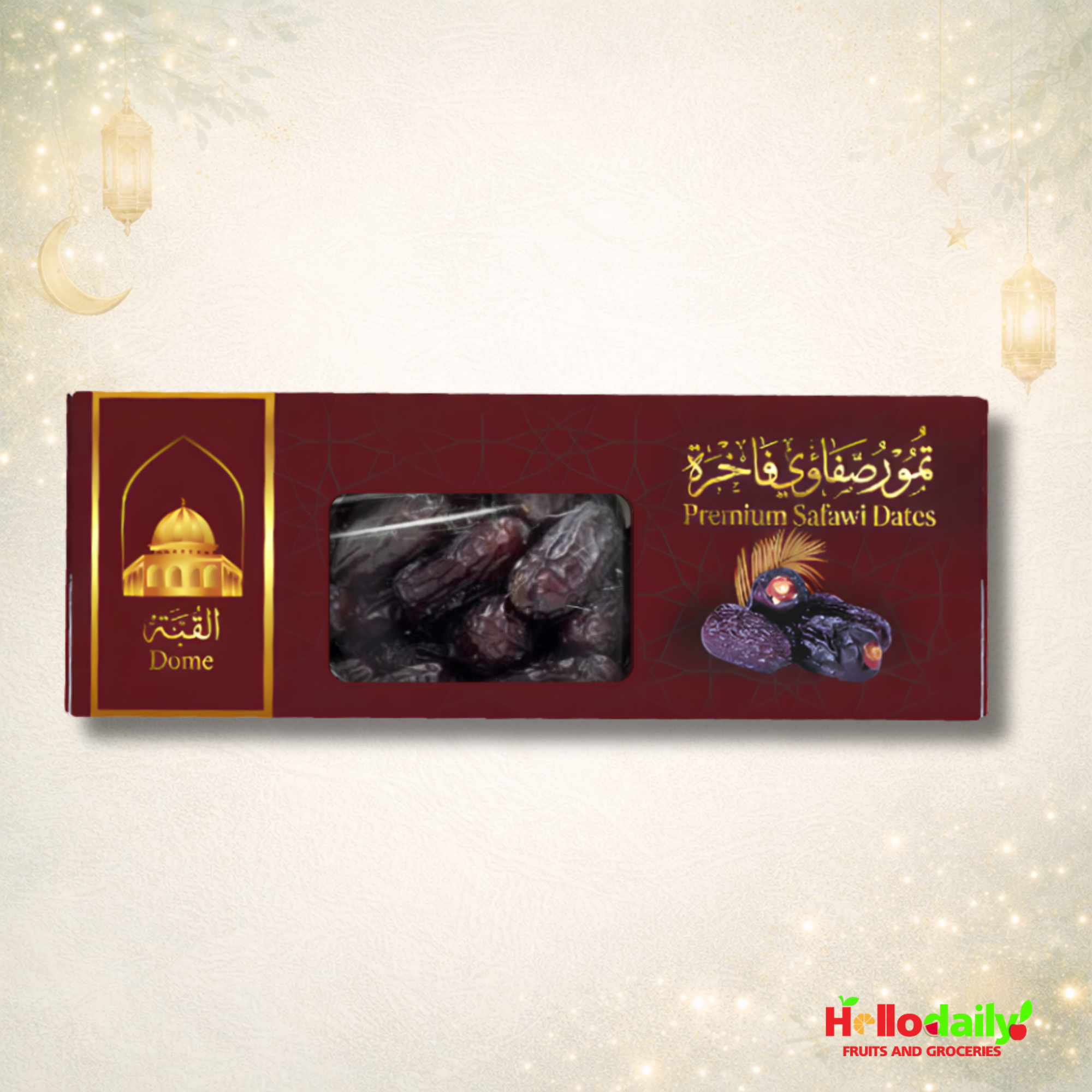 Premium Safawi Dates (Kurma Safawi) – Madinah Saudi Arabia 250g