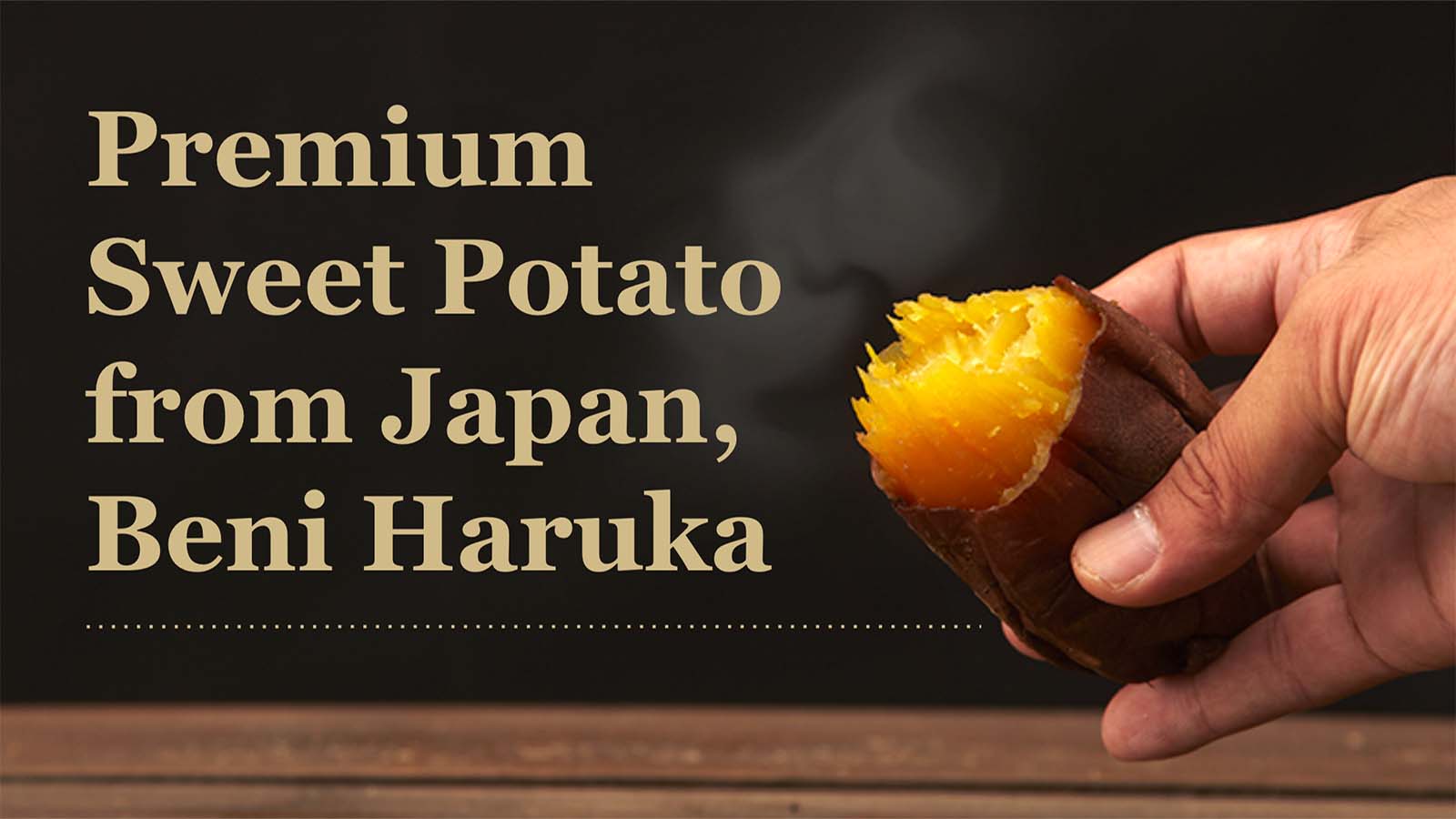 Japanese Beni Haruka Sweet Potato Premium Roasted-Grade Satsumaimo